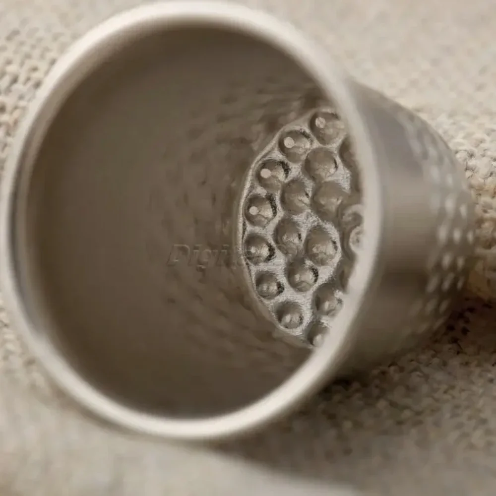 3X Sewing Machine Grip Silver Thimbles Metal Finger Shield Protector Craft DIY Accessories Pin Needle Tailor's Handworking Tools