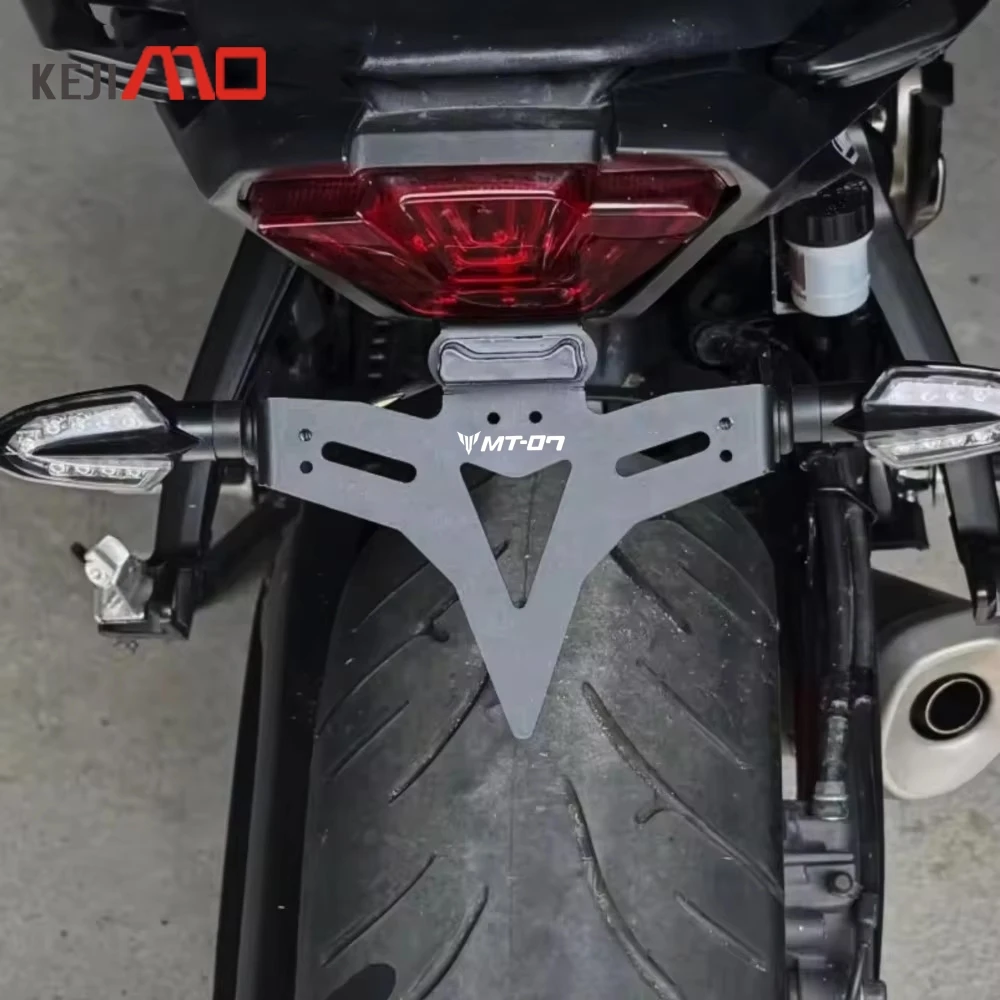 

For Yamaha MT07 MT 07 MT-07 Y-AMT 2025 2026 Motorcycle Rear Tail Tidy Fender License Plate Holder Registration Eliminator Kit