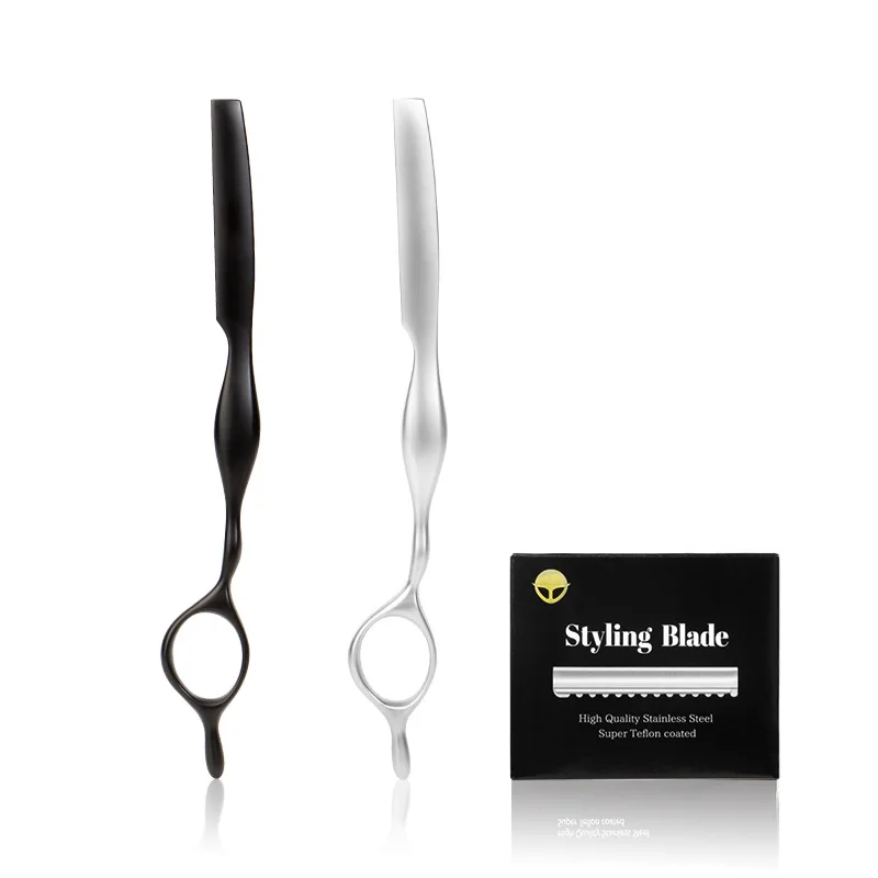 Professionele Sharp Kapper Scheermesje Haar Scheermessen Zinklegering Cut Haar Knippen Dunner Mes Salon Gereedschap Dropshipping