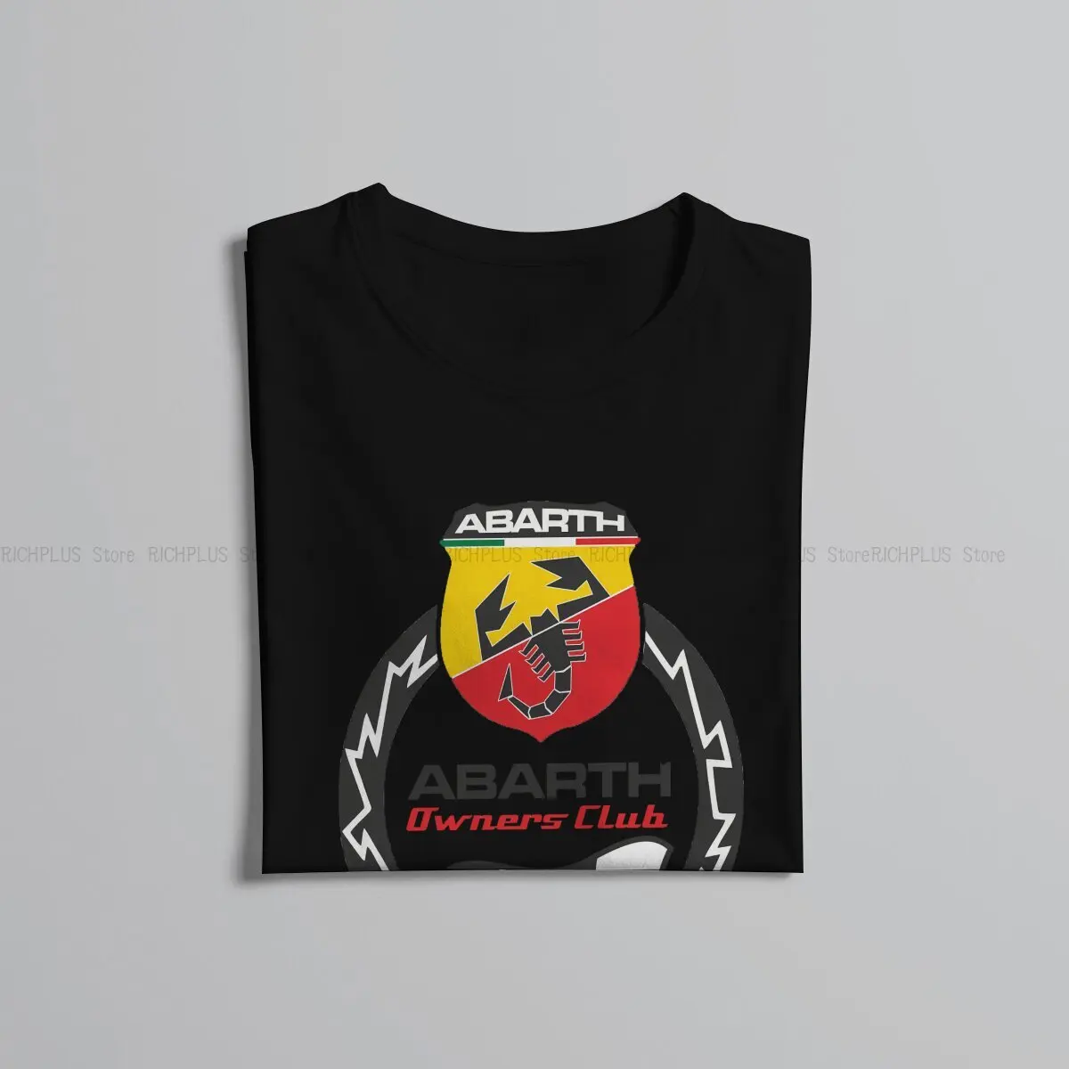 Vintage Unique TShirt Abarth Scorpion Casual Polyester T Shirt Summer T-shirt For Men Women