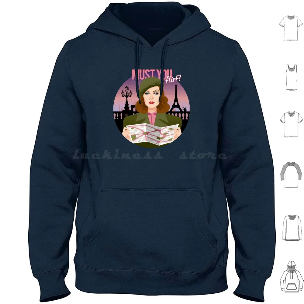 Must You Flirt ? Hoodie Cotton Long Sleeve Alejandro Mogollo Art Alemogolloart Alejandromogolloart