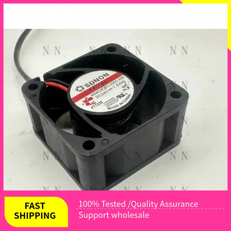 

QGG НОВЫЙ ДЛЯ SUNON MB40202VX-000C-A99 DC24V 1,54W 4CM охлаждающий вентилятор