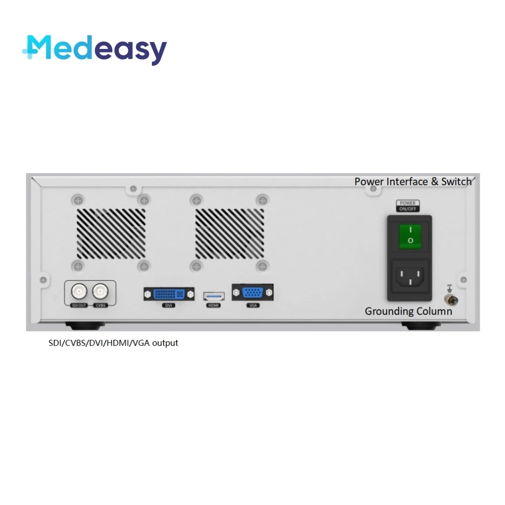 Imagem -04 - Câmera de Endoscopia Fhd Sistema de Endoscópio Médico em com Fonte de Luz Led Integrada de 100 w Gravação e Exibição de Polegadas Unidade de