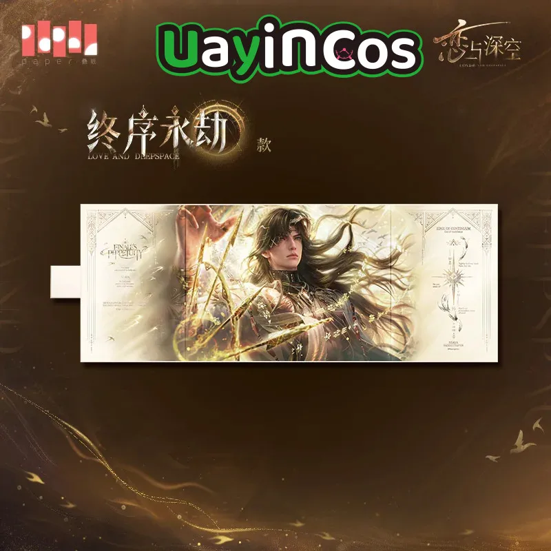In stock Official Love and Deepspace Zayne Coloured Paper Shikishi Paper God of Annihilation Series Anime Accessories Game Toy G