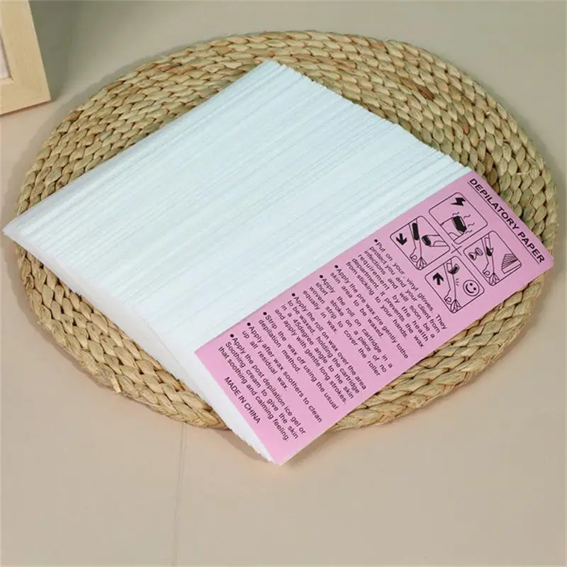 Professional Hair Removal Waxing Strips Non-woven Fabric Waxing Papers Depilatory Beauty Tool for Leg Hairs Removal