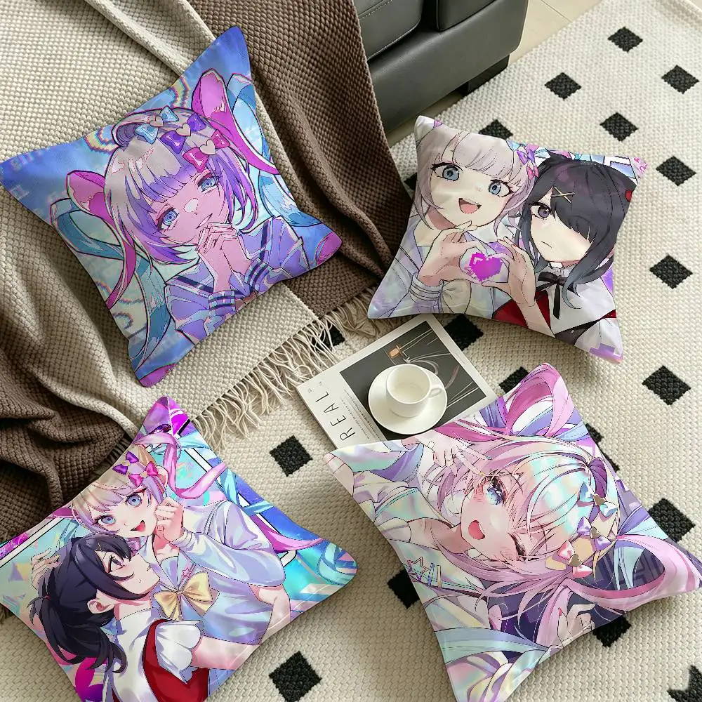 Needy Girl Overdose Game Pillow Cushion Cover Pillowcase Living Room Sofa Home Decor Customized