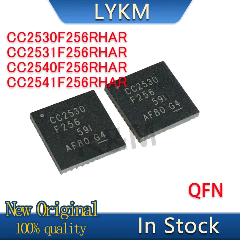 5/PCS New Original CC2530F256RHAR CC2531F256RHAR CC2540F256RHAR CC2541F256RHAR QFN40 Radio frequency chip In Stock