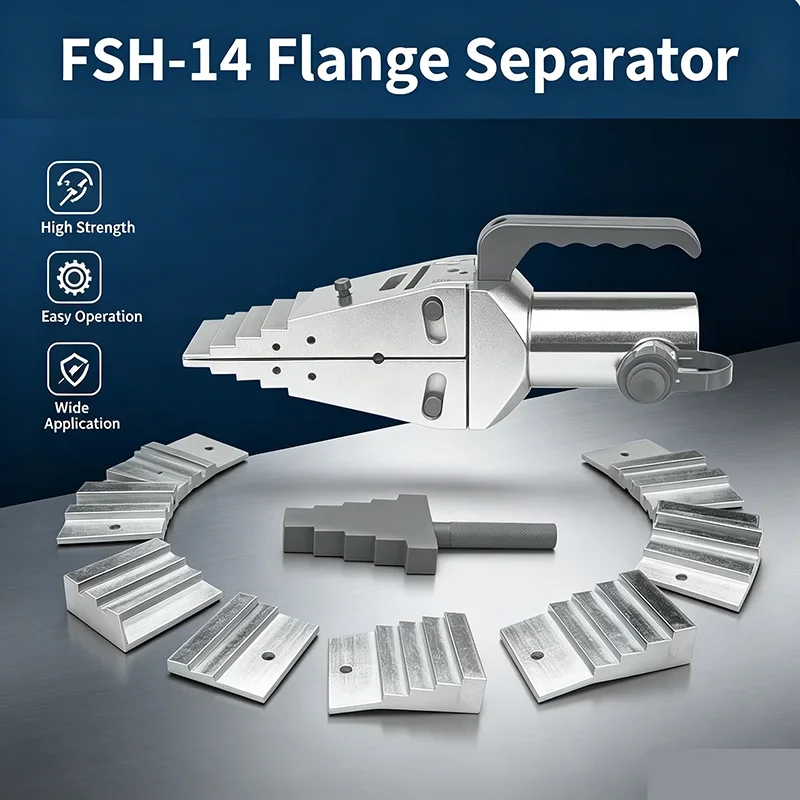 FSH-14 Hydraulic Flange Separator Integral Manual Flange Expander Lightweight Pipe Wedge Spreading Tool
