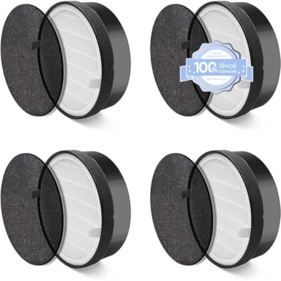 

LV-H132 Replacement Filter Genuine LV-H132-RF Air Purifier Filters High-Efficiency Activated Carbon for Removal of Smoke Odor A