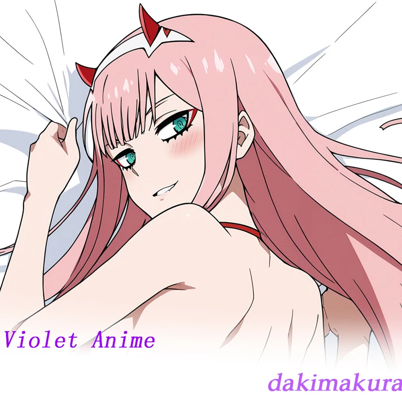 داكيماكورا-أنيمي صفر اثنين من الوجهين طباعة بالحجم الطبيعي غطاء وسادة الجسم ، هدايا الفراش