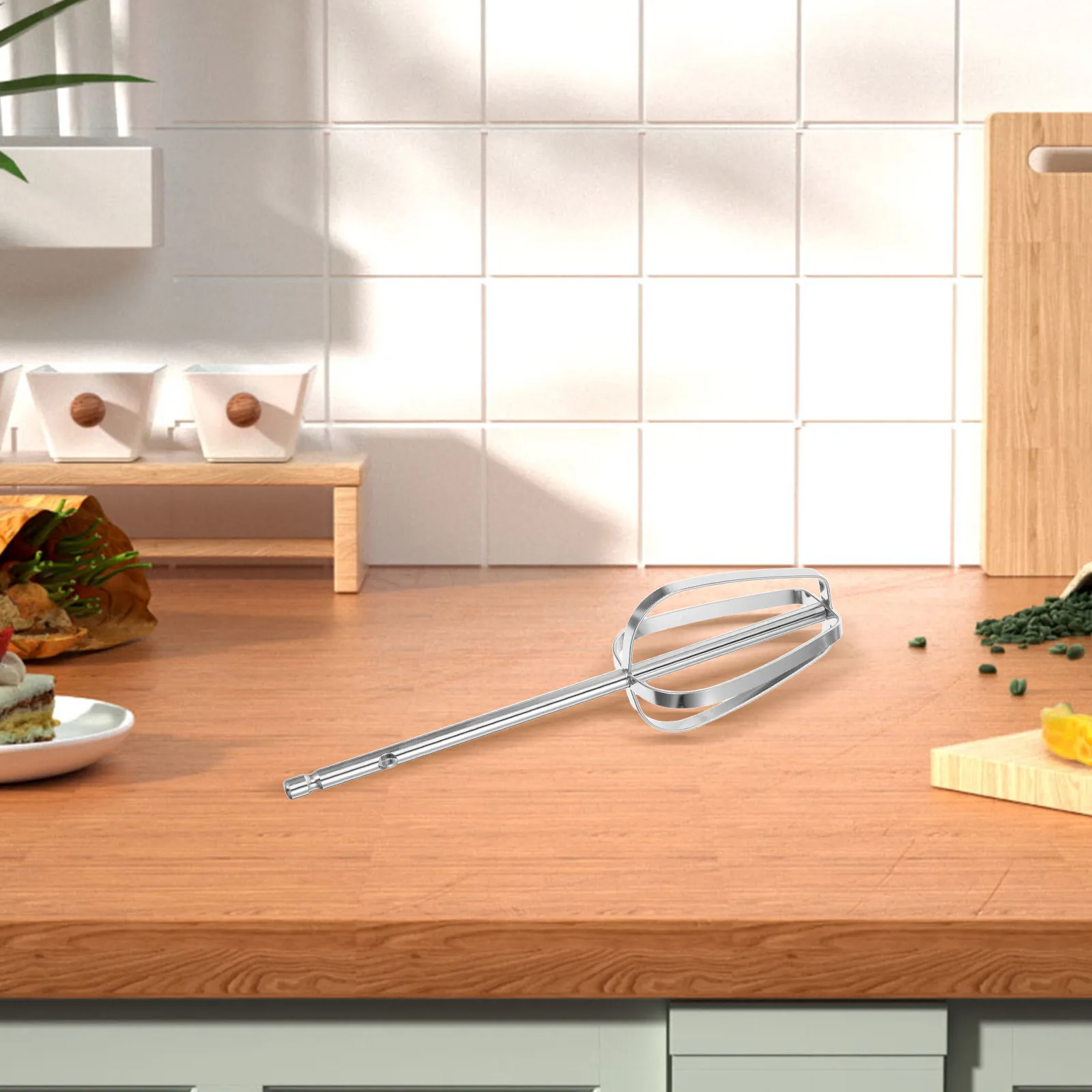 

2pcs Stainless Mixer Beaters Replacement Electric Whisk Attachments Egg Cream Butter Mousse Meringue Kitchen