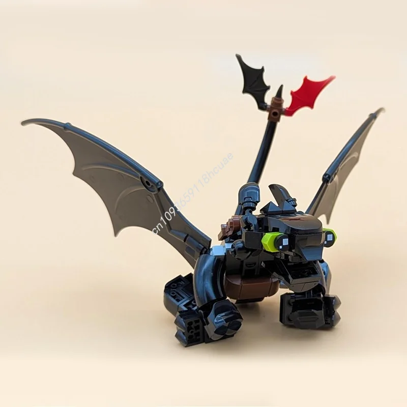 179 pezzi MOC modello senza denti blocchi di costruzione architettura fai da te idea creativa educazione regalo di Natale giocattoli in mattoni compleanno per bambini