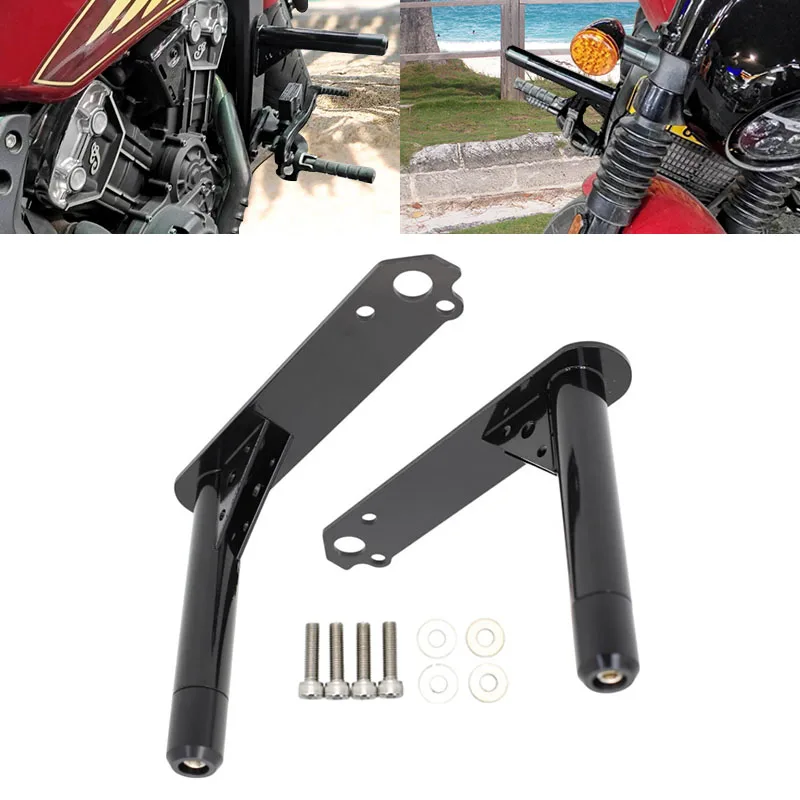 For Indian Scout 2014-2024 2022 2023 Front Highway Engine Guard Crash Bars Falling Protectors For Scout Bobber Motorcycle Bumper