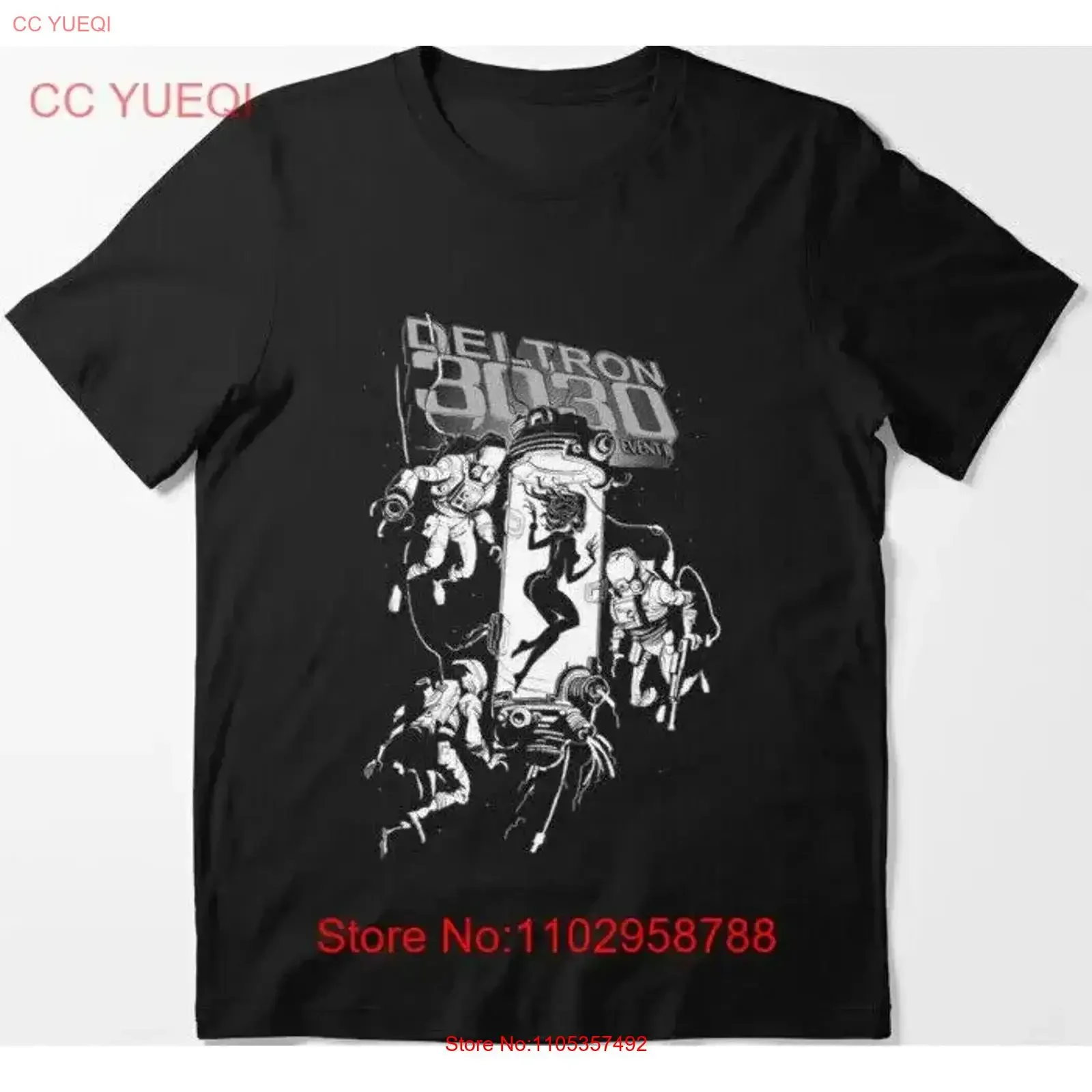 Del the Funky Homosapien Vintage Deltron 3030 T Shirt Event 2 Dan Automator vintage Washed Casual Top For Everyday Wear