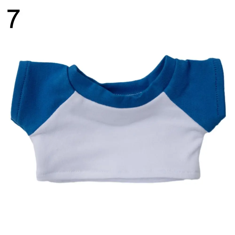High Quality Cotton  Dolls Idol  Outfit  Catoon Tops  T-shirt 10cm  Clothes Mini Clothes