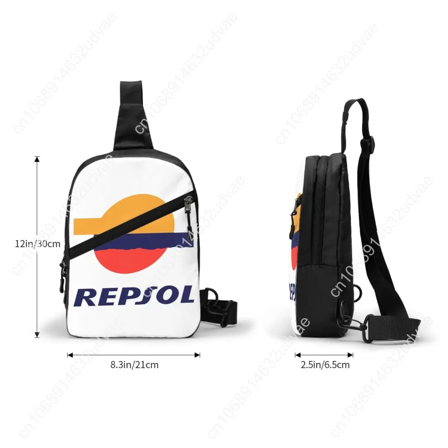 Personalized Womens Mens Crossbody Bag Chest Sling Backpack Custom Shoulder Bag Travel Backpack