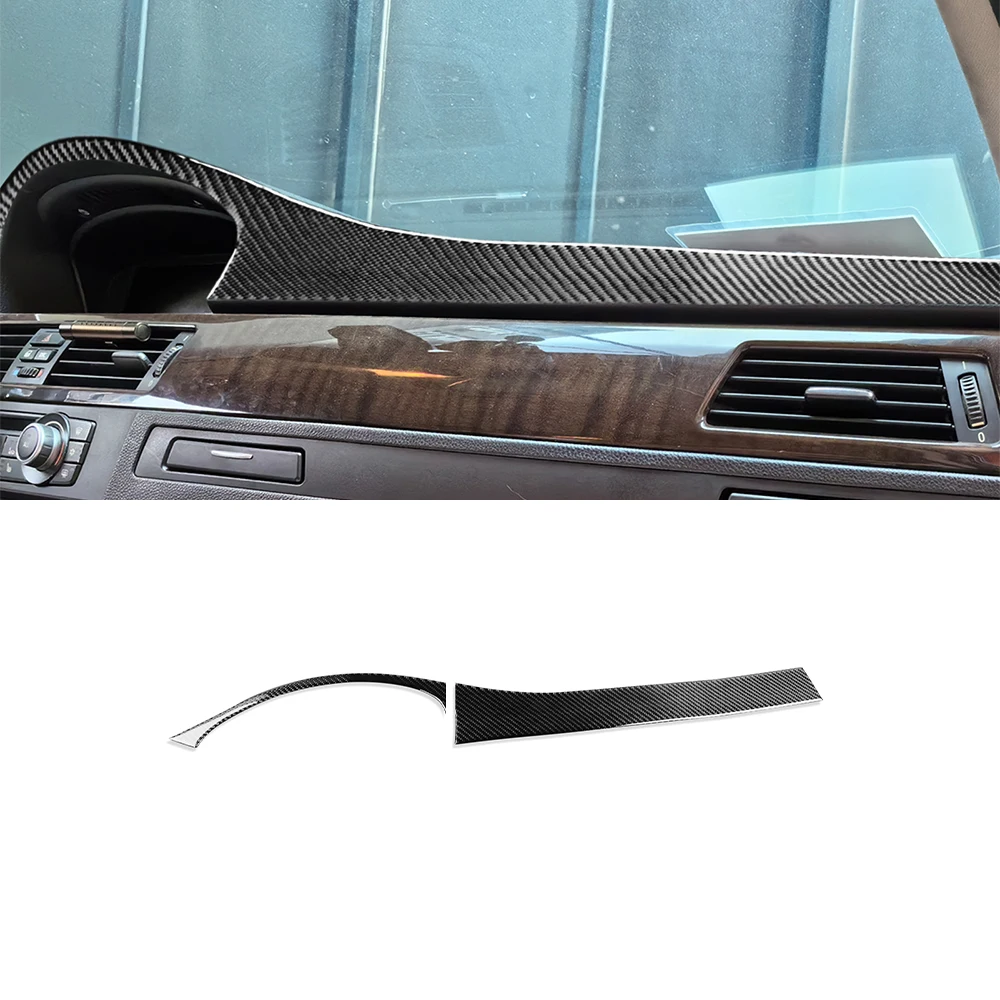 Front Passenger Dashboard Panel Decoration Trim Cover Car Accessories for 3 Series E90 2005 2006 2007 2008 2009 2010 2011 2012