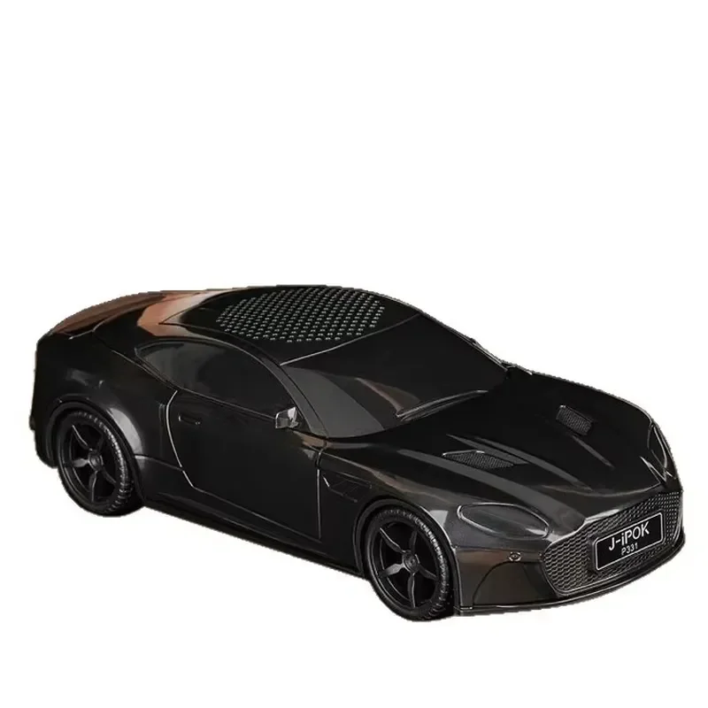 BOLRZO New car speakers with high-volume subwoofer, wireless mini rechargeable plastic home stereo P331