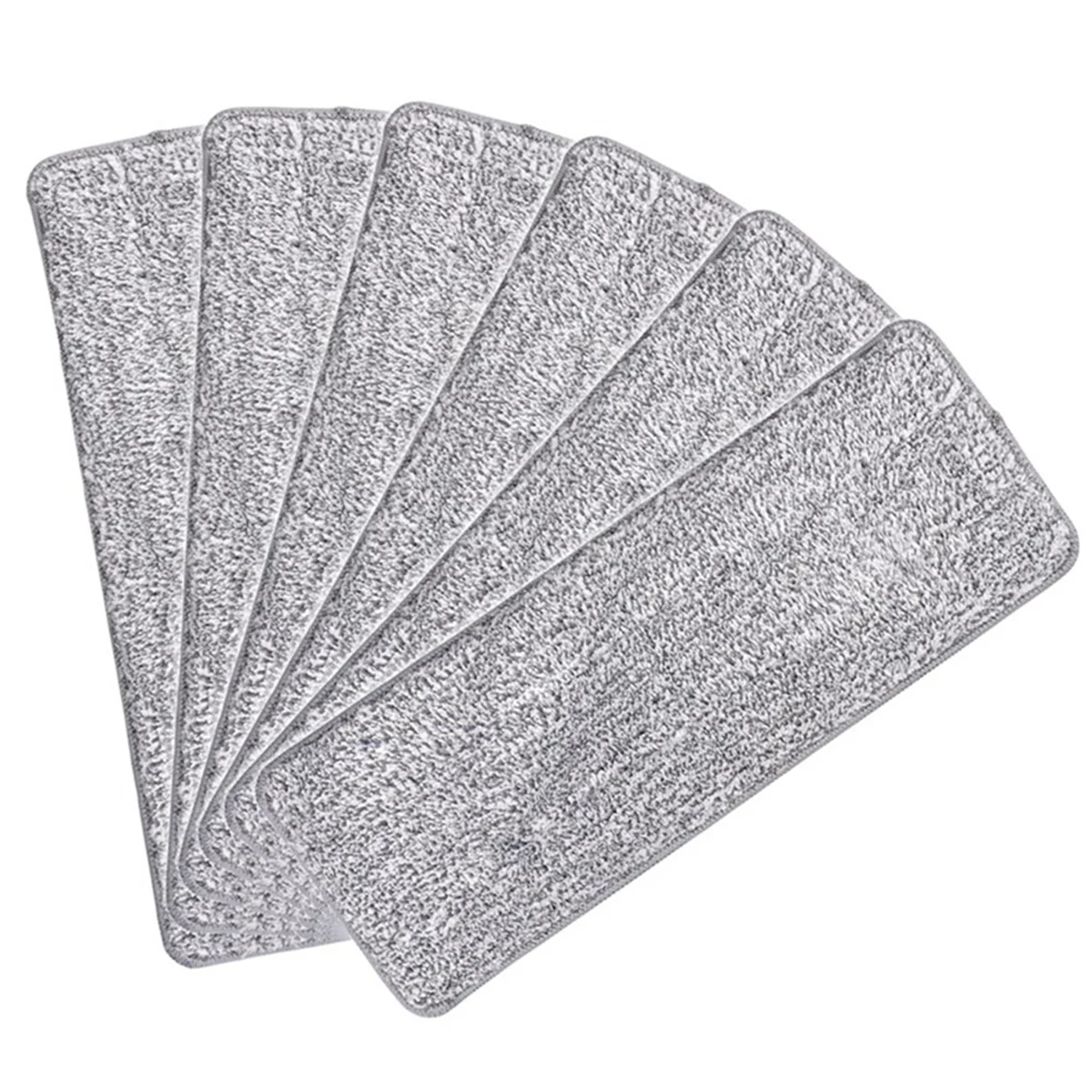 แผ่น Kain Pel Microfiber แบบหัวแบนสำหรับไม้ถูพื้นเปียก/แห้งสามารถใช้ซ้ำได้ซักได้