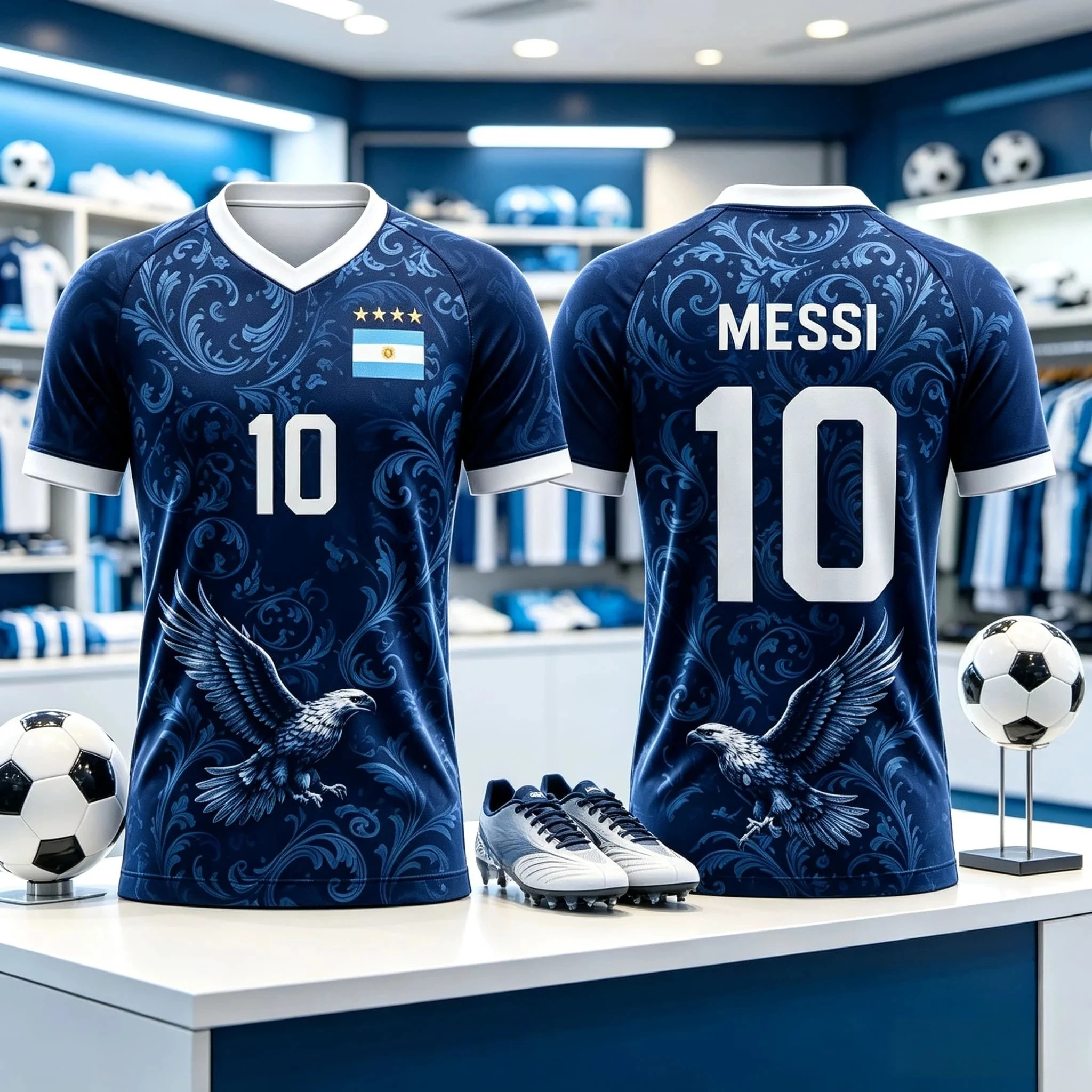 2026 Summer Soccer Fan Jersey Argentina Commemorative T-Shirt Polyester Quick Dry Sports Apparel Short Sleeve Men Clothing Y2k