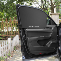 Magnetic Car Front Rear Black Sun Visor Window Curtain Protective Cover For Bestune T77 Pro T33 NAT T99 B70 2021 X70 T55 B50