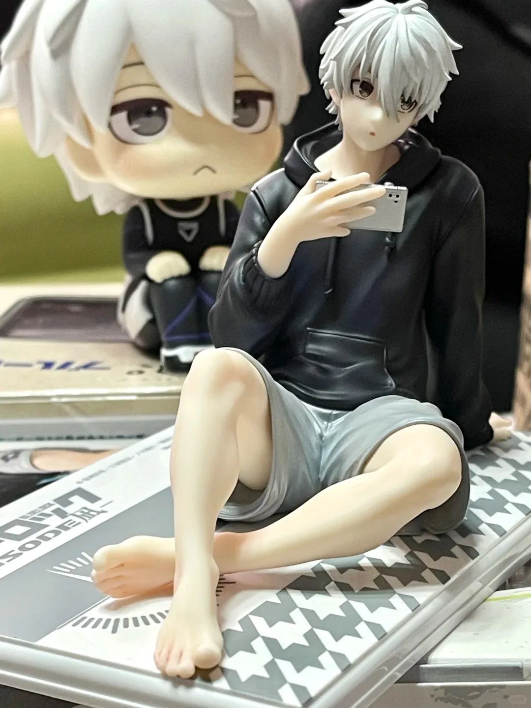 Neue 9cm Anime Blue Lock Nagi Seishiro Figur PVC Niedliche Tischdekoration Modell Spielzeug Kindergeschenk – Detail 6