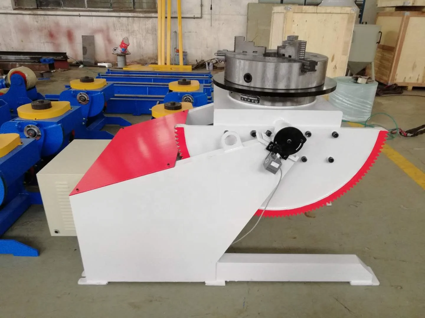 China Wuxi YC Automatic welding positioner with Automatic Rotating Welding Table