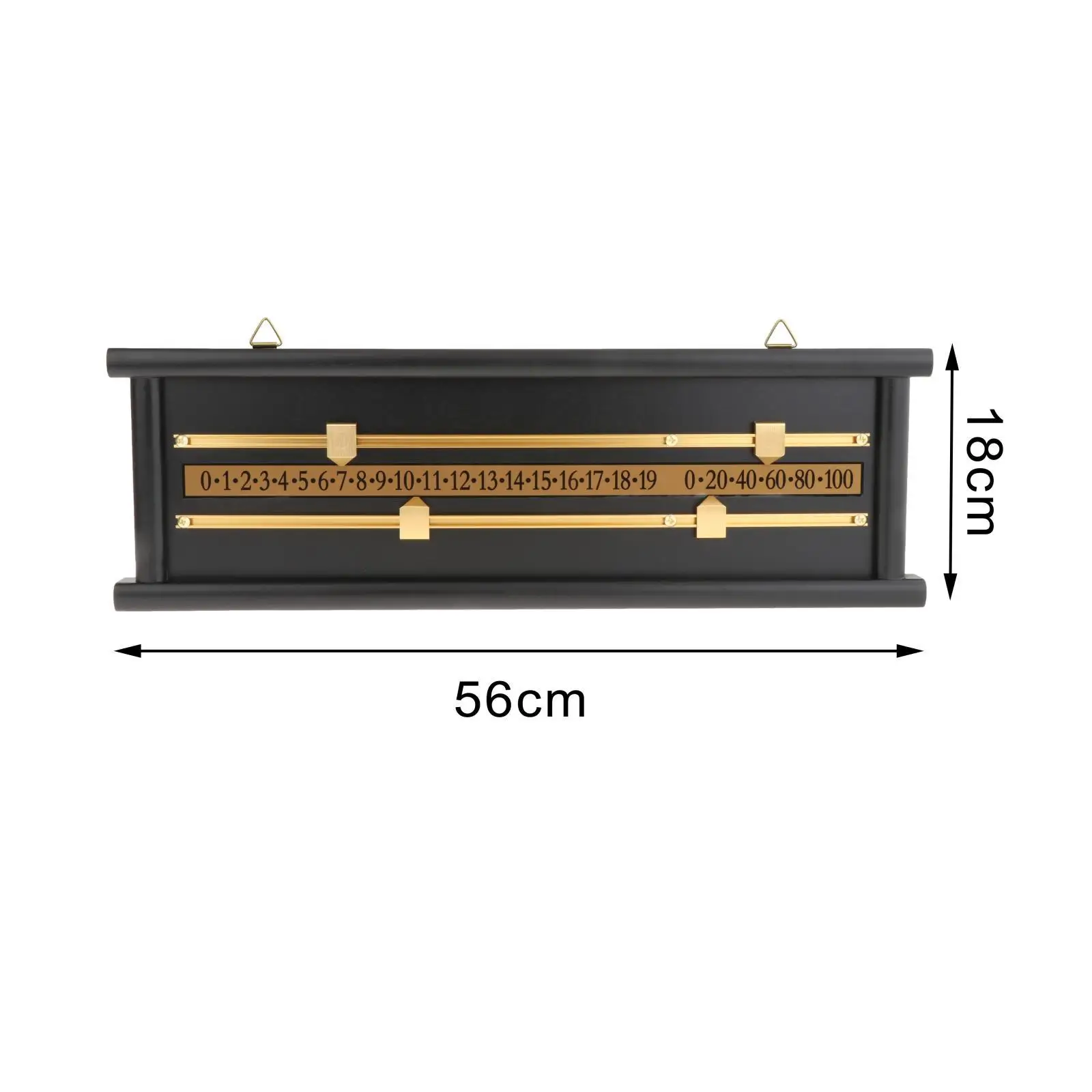 Shuffleboard Wall Mounted Scoreboard Wood Supplies Snooker Score Keeper