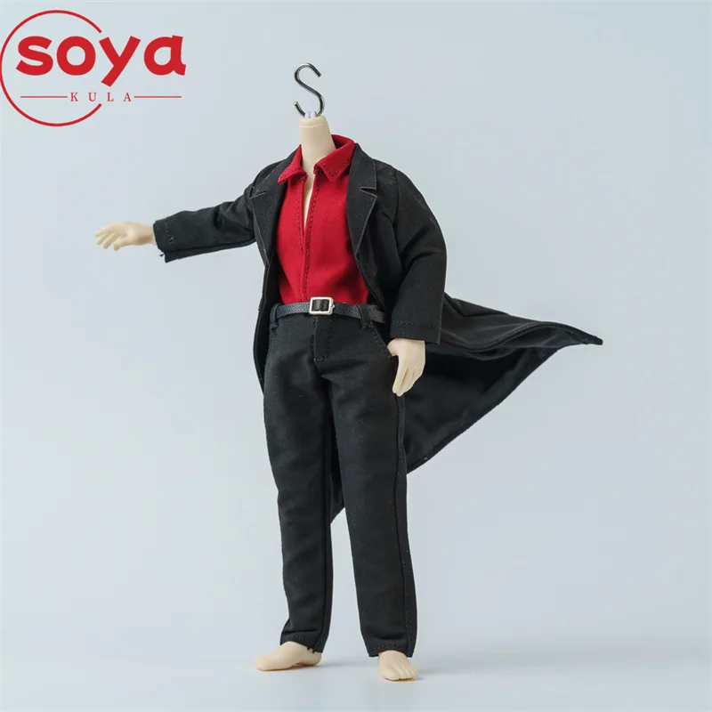 เสื้อผ้าโมเดลชาย 1/12 แจ็คเก็ต กางเกง เสื้อเชิ้ต กางเกงขายาว สำหรับฟิกเกอร์แอคชั่น ขนาด 1:12 Asi 3.0 Beriming BJD Notaman Mezco Soldier