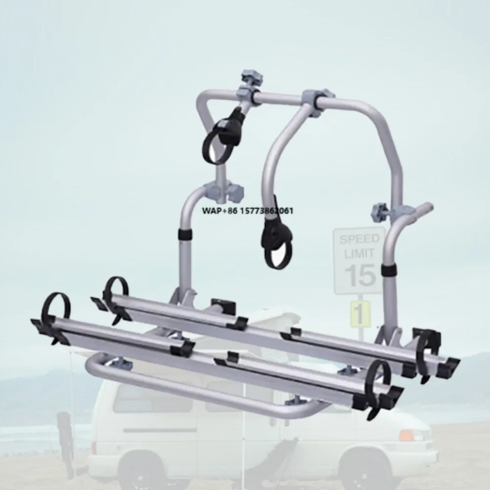 

Space-Saving Aluminum Alloy RV Bicycle Rack - Ideal for Limited Storage in Motorhomes