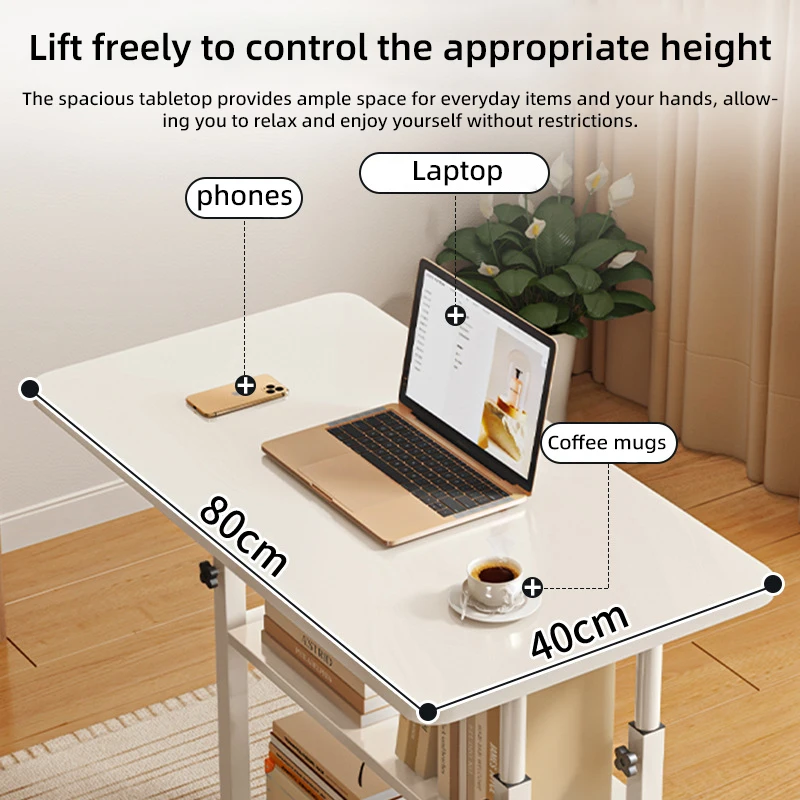 Liftable Height-adjustable Bedside Table, Home Bedside Table, Removable Bedside Desk, Occasional Table By The Sofa