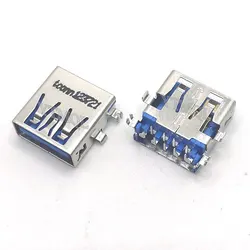 2PCS/Lot for Toshiba Satellite C850 L850 L850D C850D C50D C55D Series for Samsung/HP/Lenovo 14mm Female USB 3.0 jack Connecto