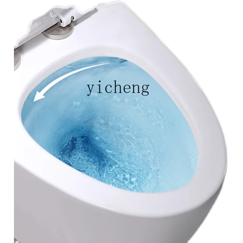 

Full Wall without Dead Angle Toilet Large Flush Mute Water-Saving Seat Toilet