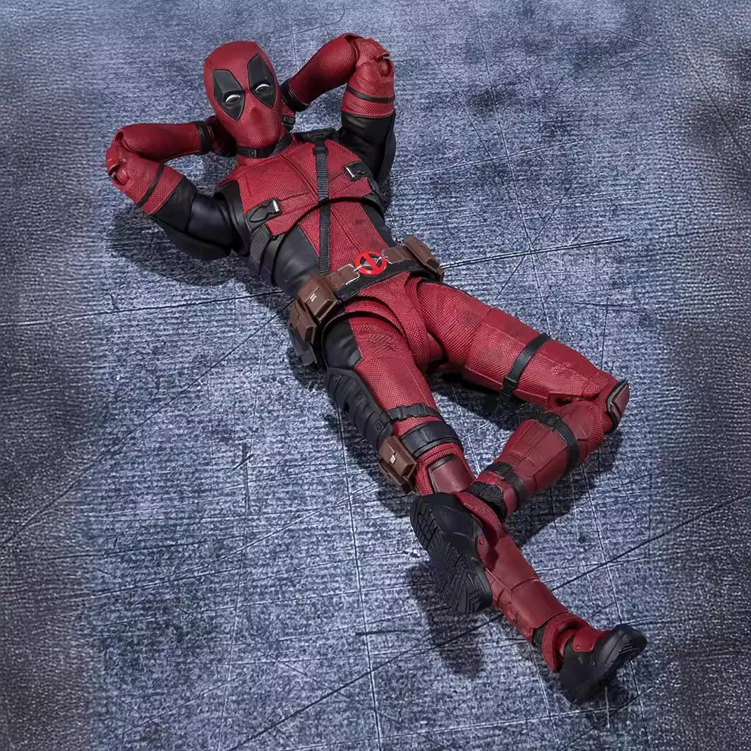 SHF X-MAN DeadPool High Quality Articulate Joints Moveable Action Figure Model Toys