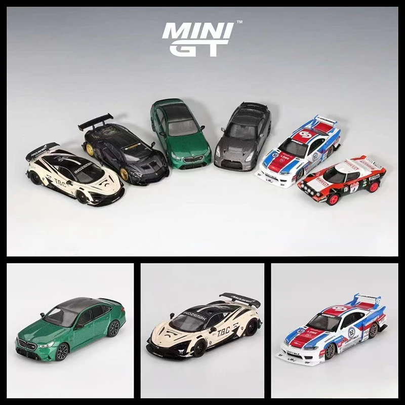 MINIGT 1:64 McLaren McLaren 720S Lamborghini Daniel Nissan BMW alliage jouet Collection modèle de voiture
