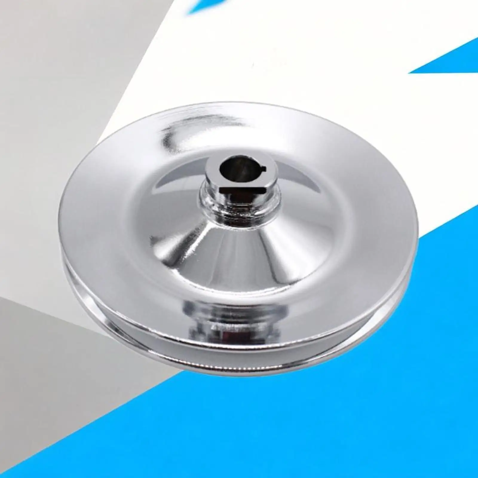 

Power Steering Pump Pulley 5 3/4 Inch Diameter Metal High Performance V Belt Accessory for Chevy Pontiac Oldsmobile Buick