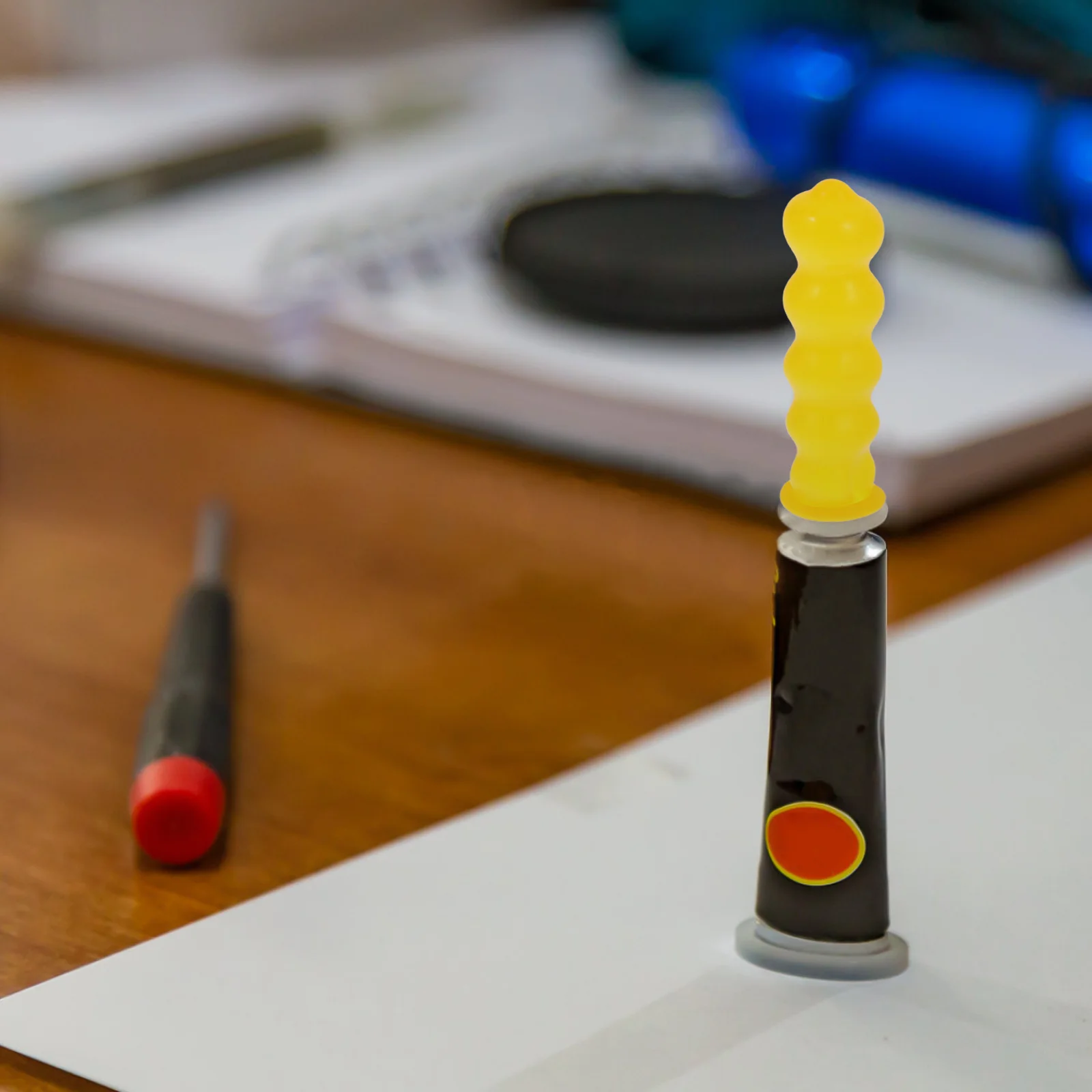 

80Pcs Caulk Sealing Caps Latex Leakproof Saver Caps for Caulking Tubes Nozzle Protection Use Caulk Tips Caulking Tips Set