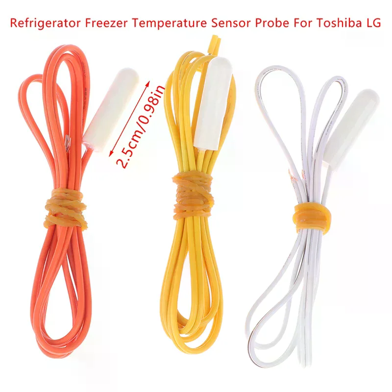 2.1k/5k/10k Refrigerator Freezer Temperature Sensor Temperature Probe Universal Fridge Box Parts