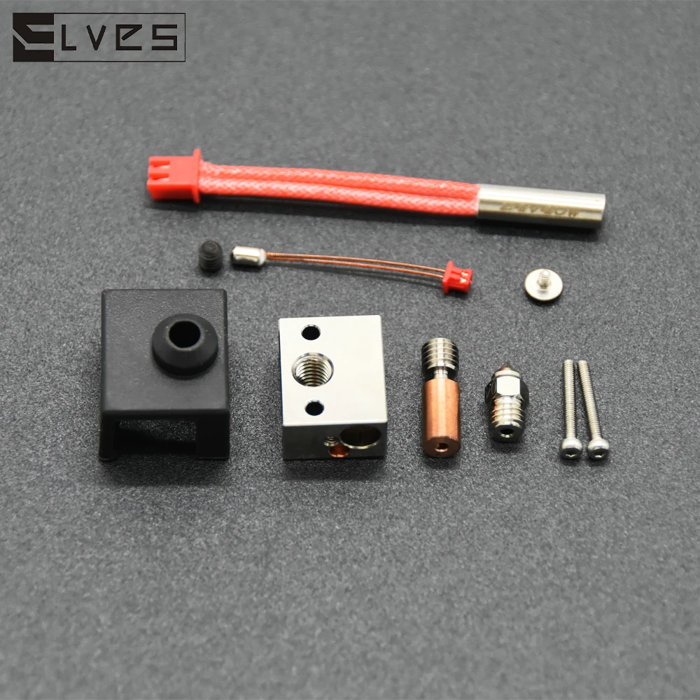 Ender-3 S1 Heating Block Kit，High 300℃/Standard 260℃ Temperature Kit for Ender-3 S1/CR-10 Smart Pro/Sermoon V1 3D Printer