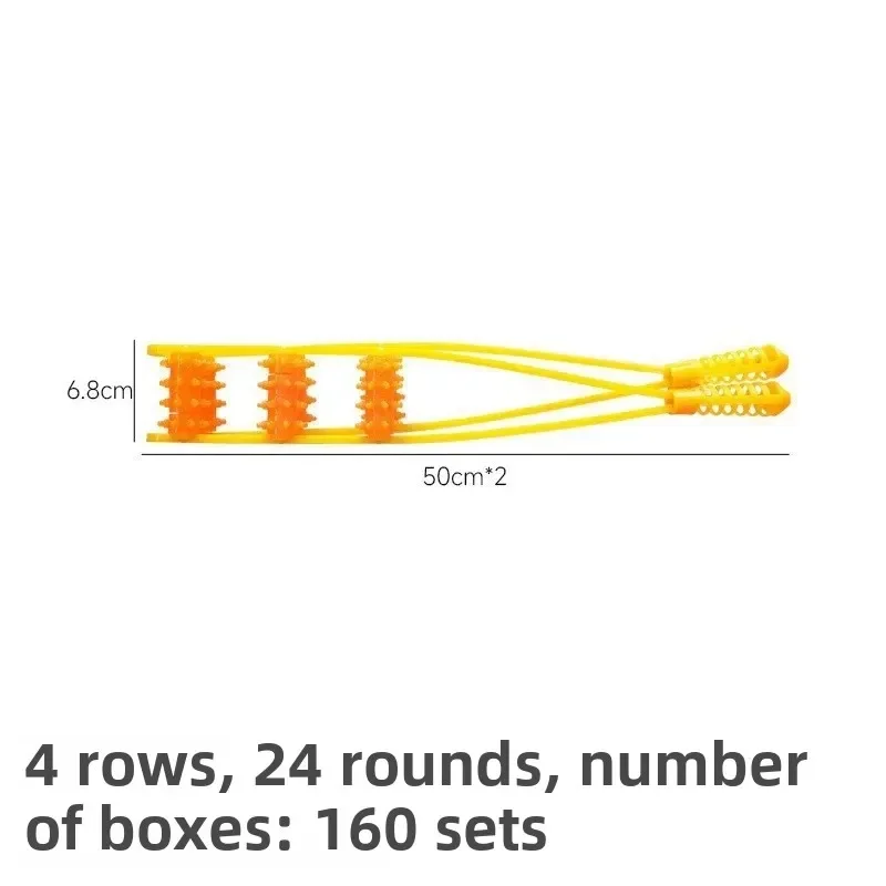 Popular Back Massager Rubber Roller Relaxation and Wellness Fitness Hammer Back Roller Massage Device from China Mainland