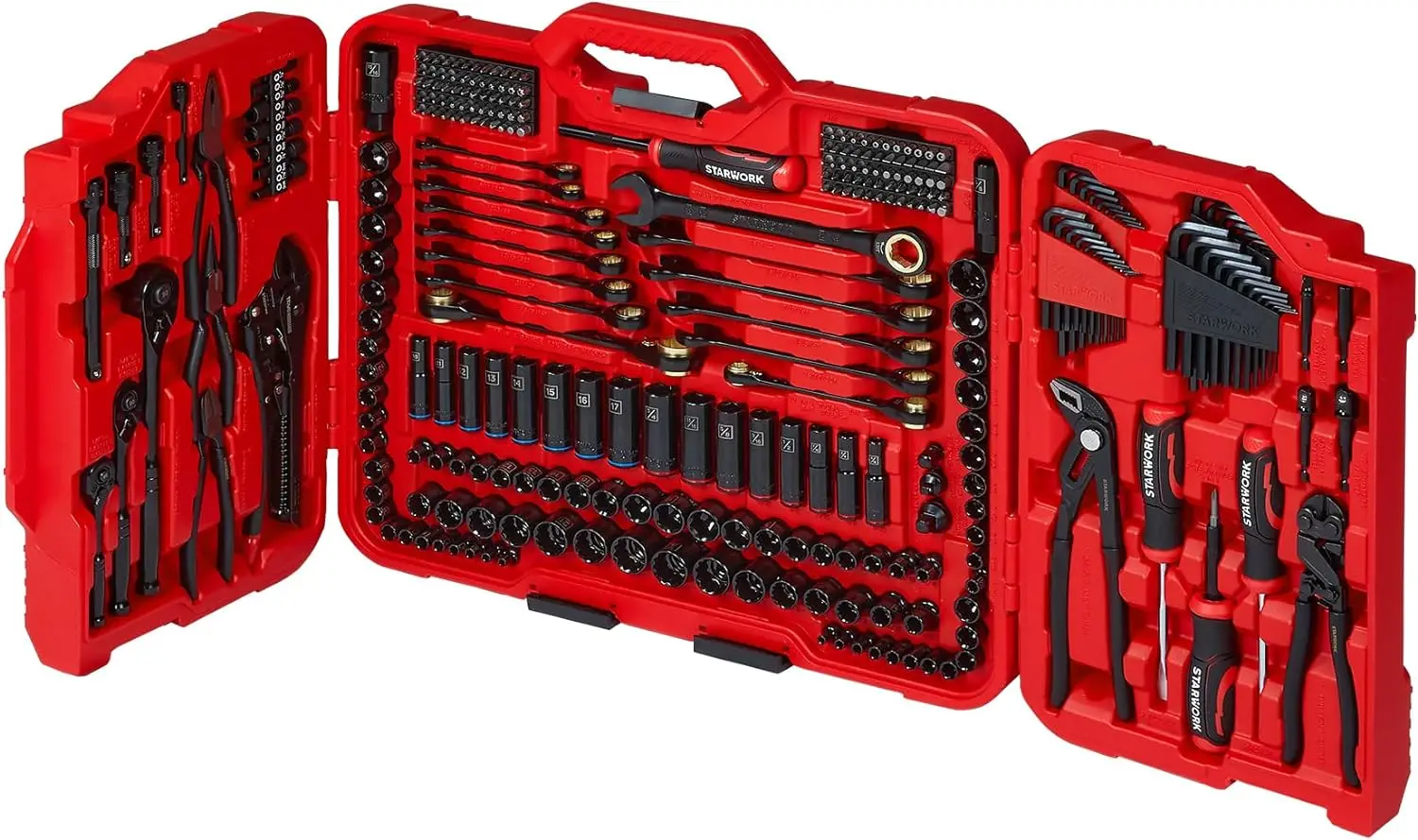 

TRUE MECHANIC™ 312-Piece Mechanics Tool Set and Socket Set, Professional, SAE/Metric