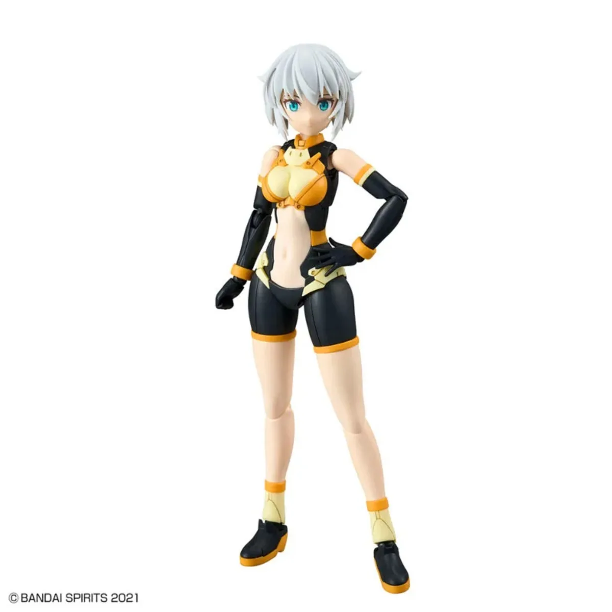 Bandai-Kits de modelos de Anime auténticos, Rishet Freesia, juguetes de Color A, 30MS, modelo de ensamblaje de figuras de acción, regalo escolar, regalo de Navidad