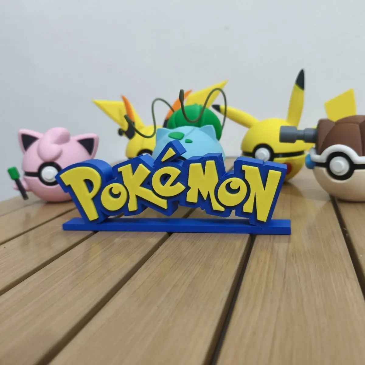 Pokemon standee logo display new model figure anime merchandise collectible