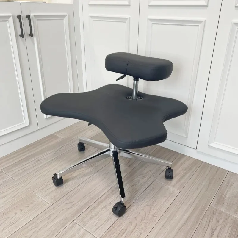 Accordion Chair Office Ergonomic -legged Height-adjustable for Yoga Kneeling Fitness Stool Adhd Lovers Fanatics Gaming Aesthetic