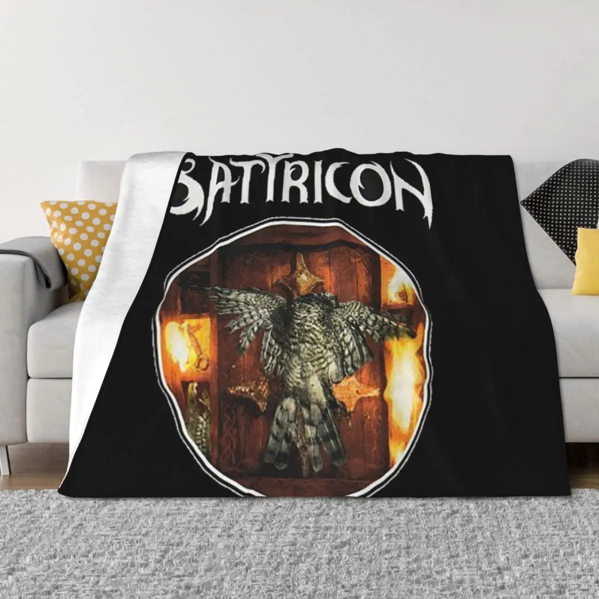 

the burdning bird eagle Throw Blanket Decoratives Personalized Gift Picnic Thins Blankets
