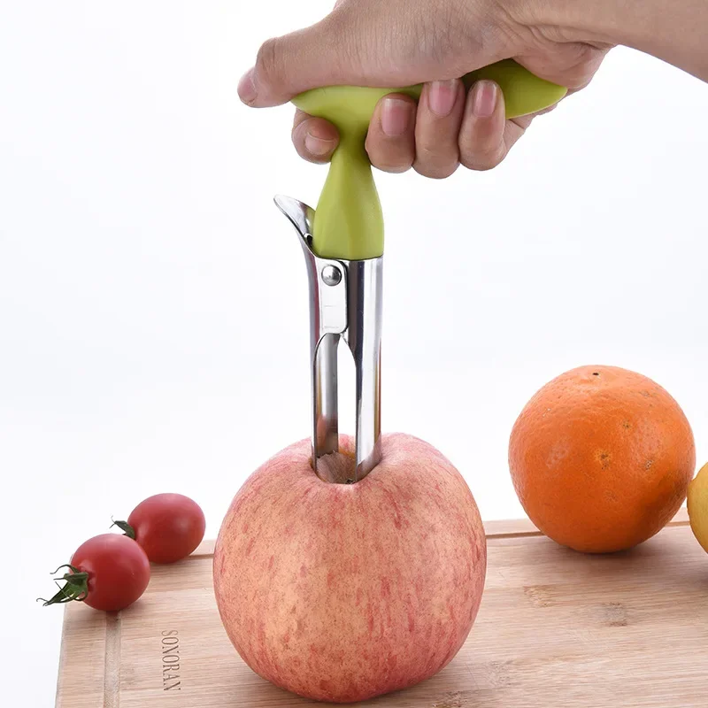 Factory spot open close stainless steel apple core remover multi purpose fruit core extractor