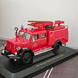 1:43 Magirus deutz 150 D 10 F tlf16 Ladder fire truck Alloy car model collection ornaments