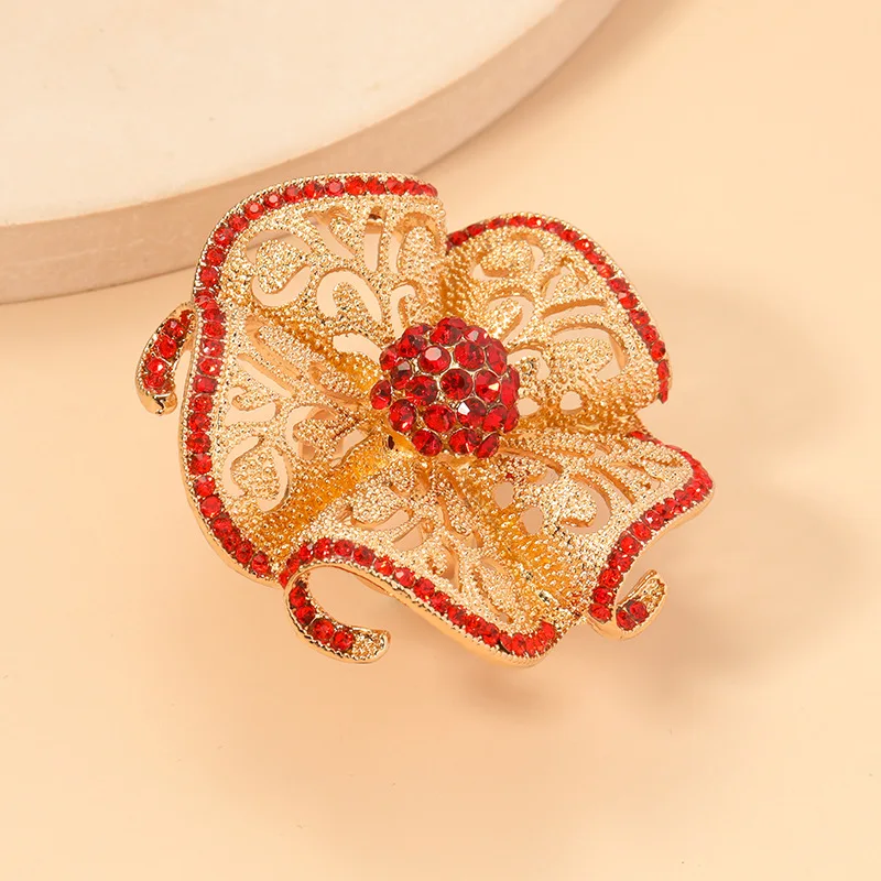 Oversize Geometric Hollow Flower Chunky Rings for Women Bohemian Adjustable Princess Queen Big Wedding Promise Band Rings Anillo