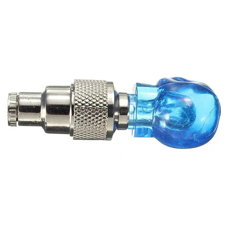 

ABVL-3X LED Light Valve Cap Spoke Light For Bicycle Auto Bike Rim Tire Blue