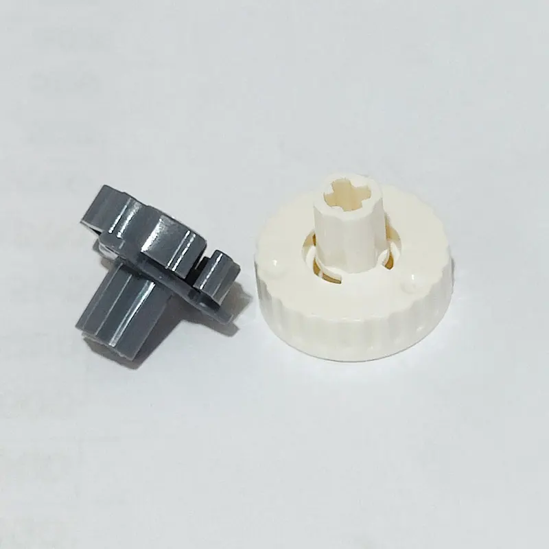 Building Block Wheel Gear 1pair High-tech Clutch Combination MOC Part Compatible with Lego Block  Accessorie 46835 46834